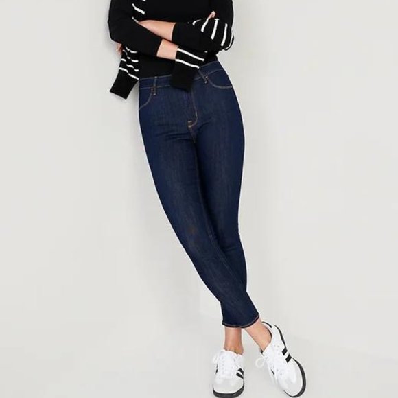 Old Navy High-Waisted Wow Super-Skinny Ankle Jeans for Women New - Picture 3 of 7